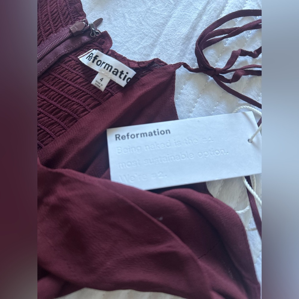 Reformation Dress size S NWT